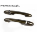 FIAT 500 Door Handles by Feroce - Carbon Fiber - Gold